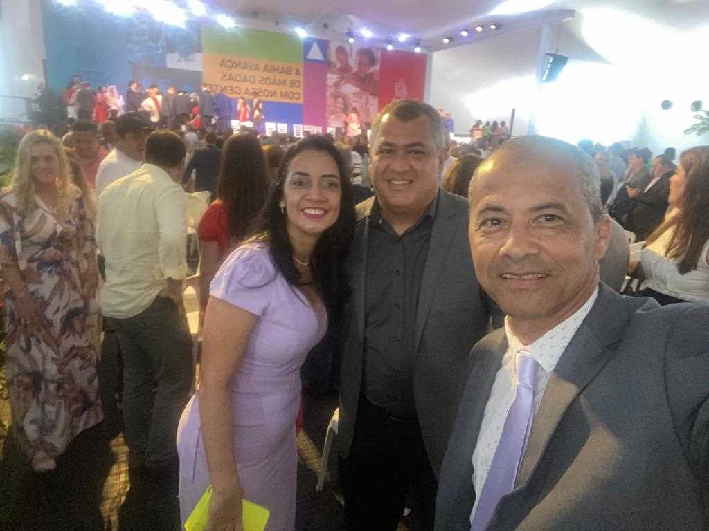 Camacã: Prefeito Paulo do Gás participa da cerimônia de posse do Governador Jerônimo